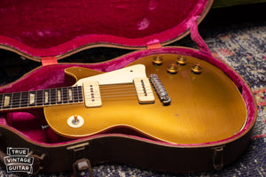 Vintage 1954 Gibson Les Paul goldtop in original Lifton case