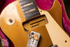 Neck pickup cavity, Vintage 1954 Gibson Les Paul goldtop