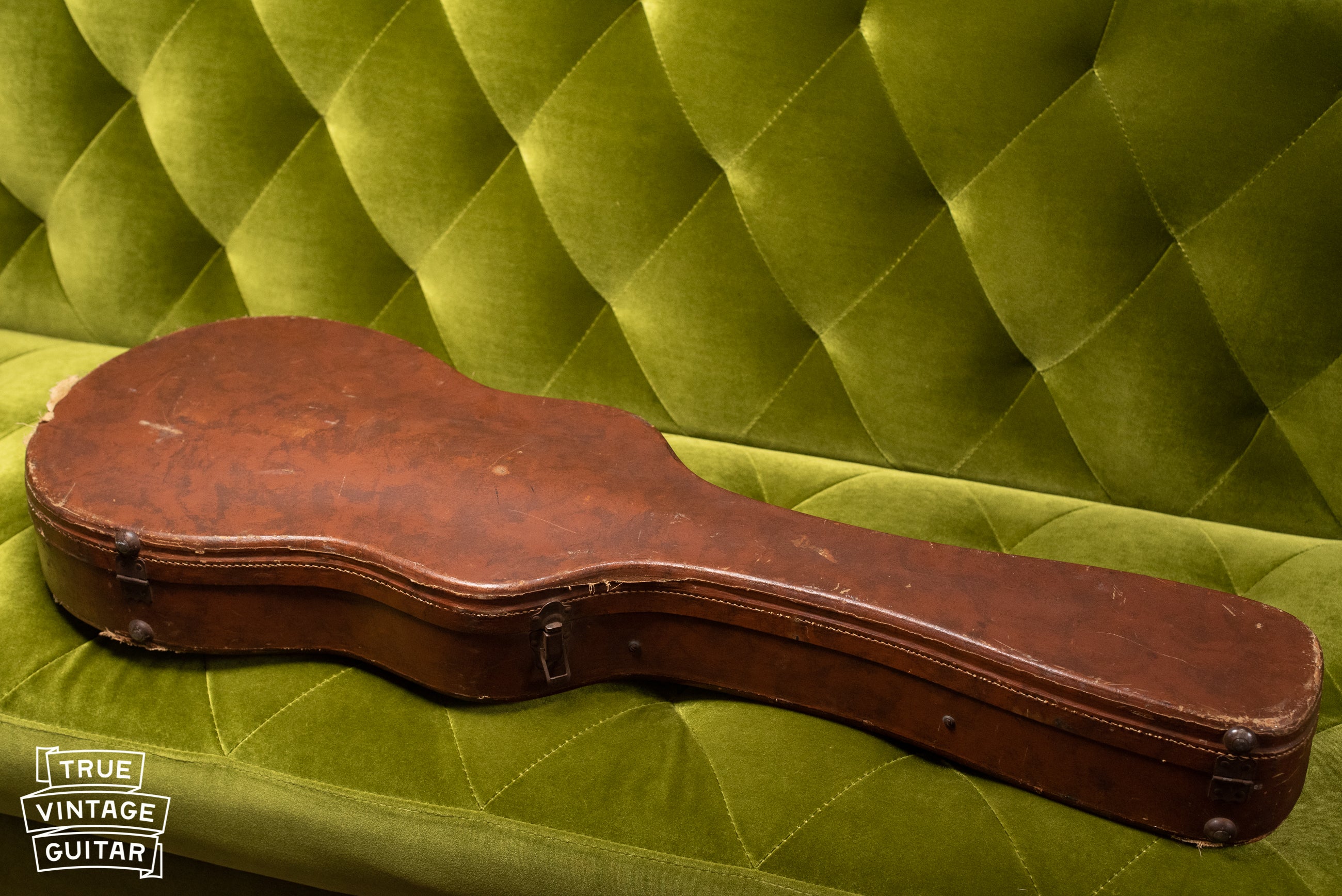 Lifton case, Vintage 1954 Gibson Les Paul goldtop