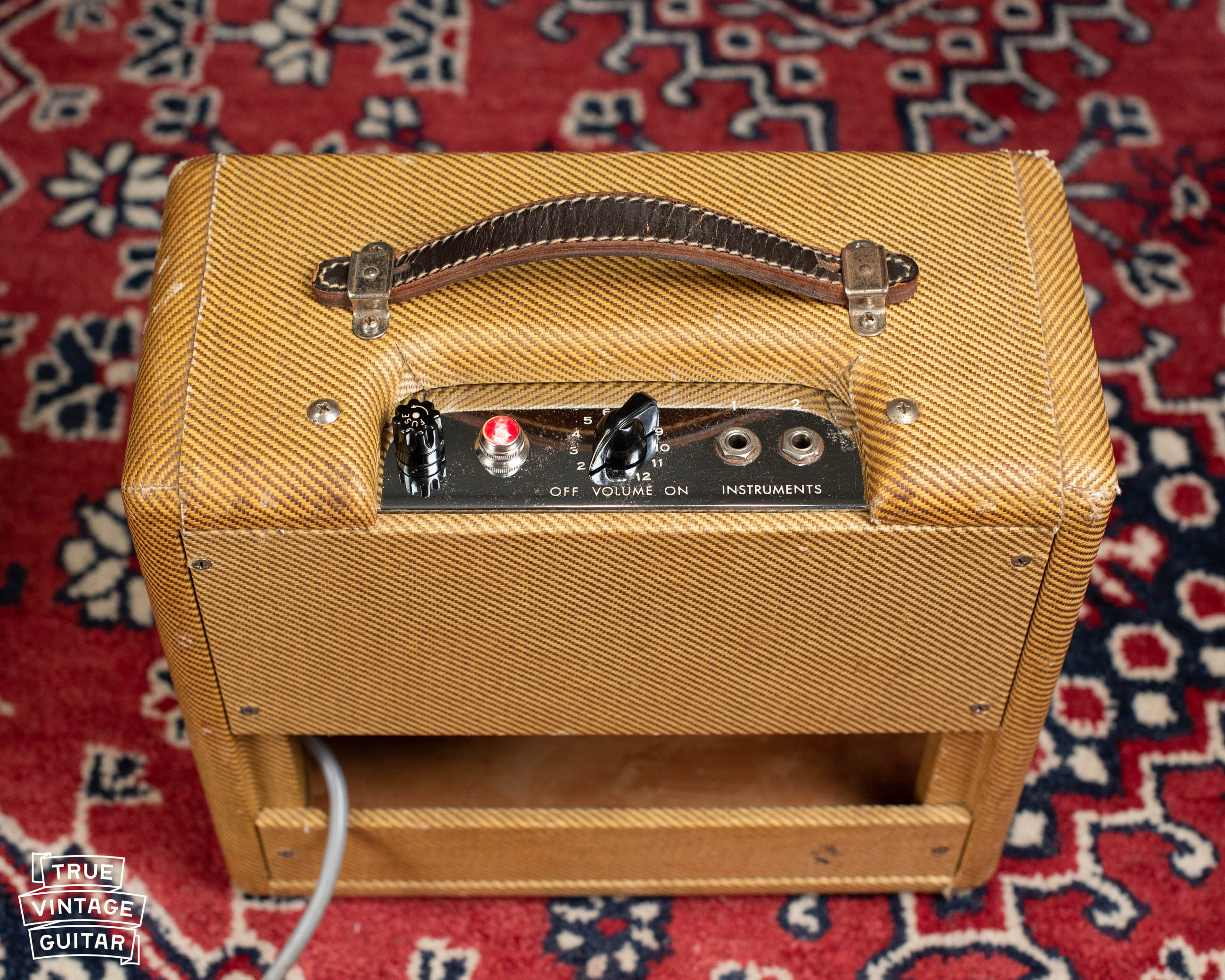 1957 Fender Champ Leather handle