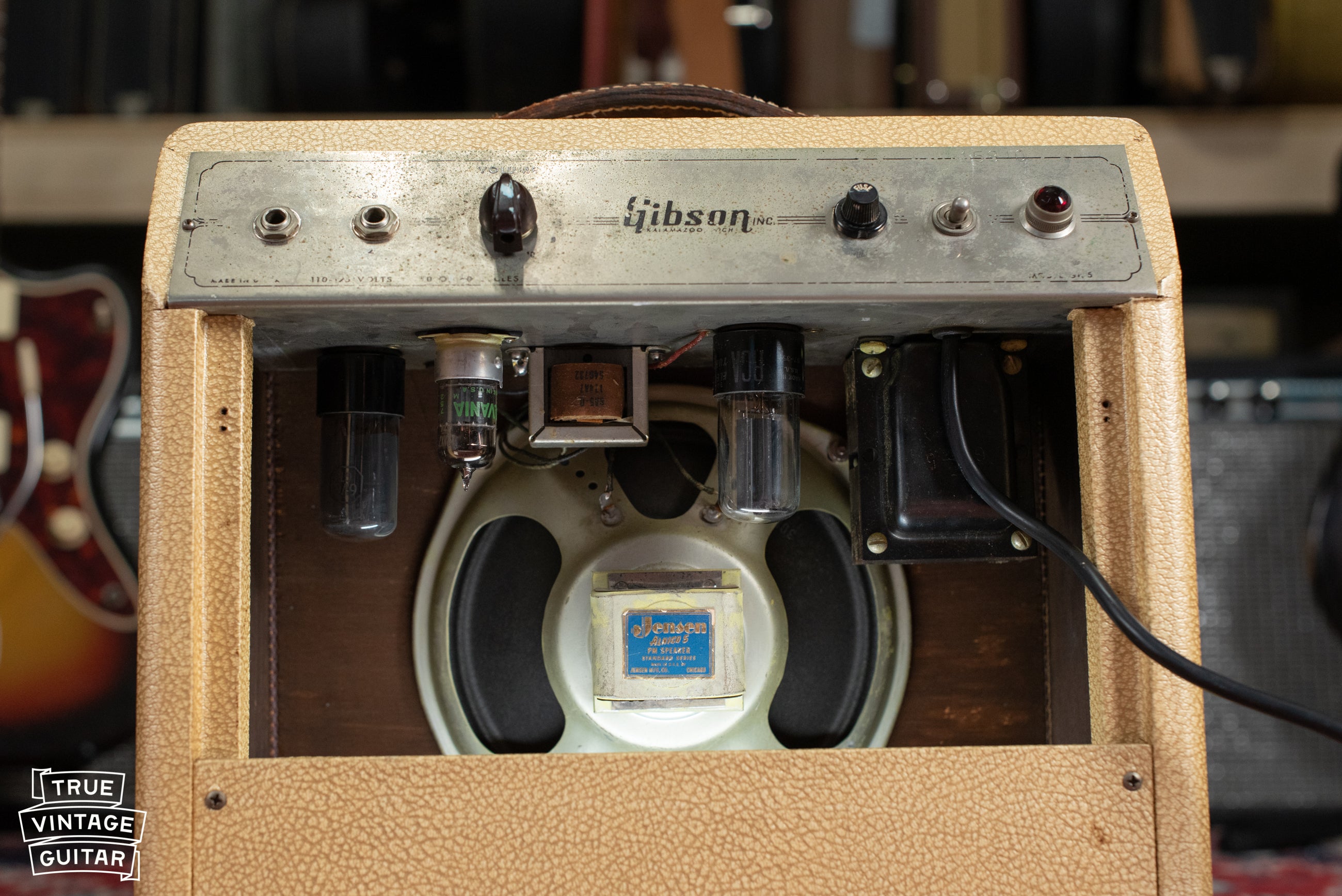 1957 Gibson GA-5 Amp – True Vintage Guitar