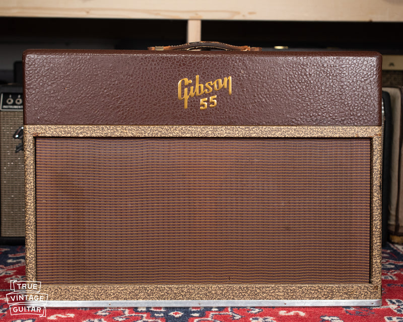 Vintage 1957 Gibson GA-55 guitar amplifier