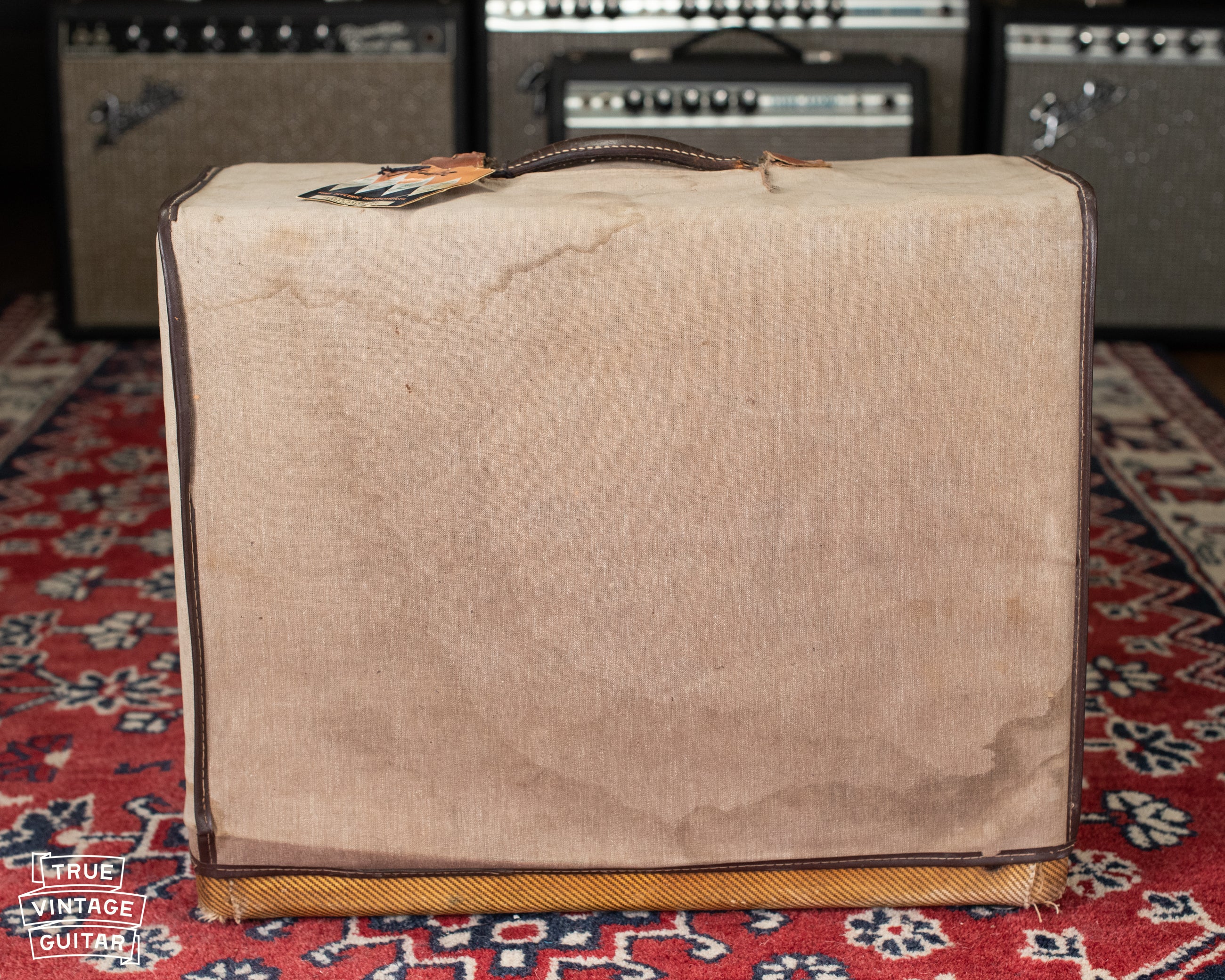 Fender Deluxe Canvas Cover 1950s