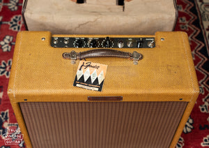 1958 Fender hang tag