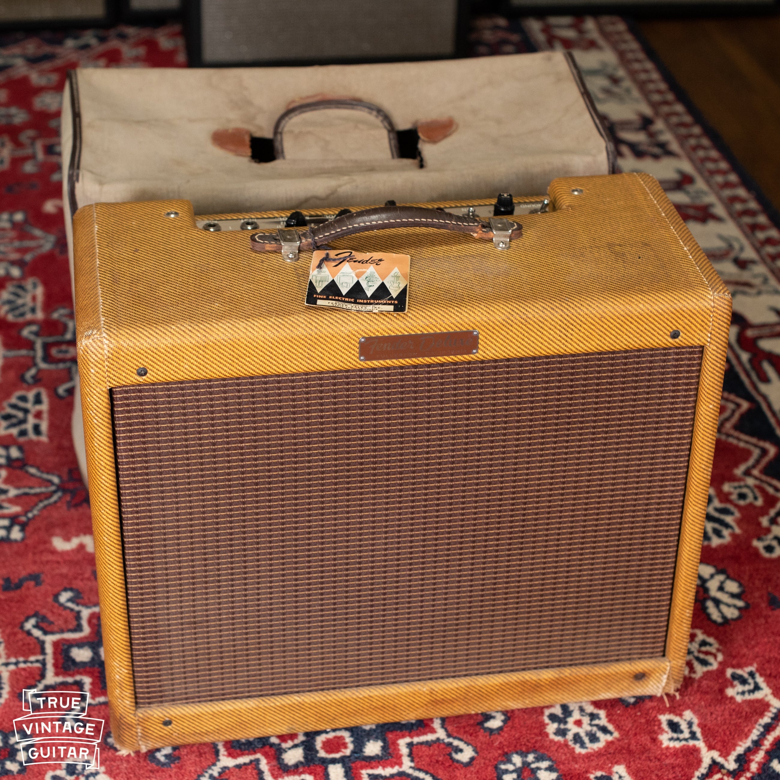 1958 Fender Deluxe Tweed guitar amp