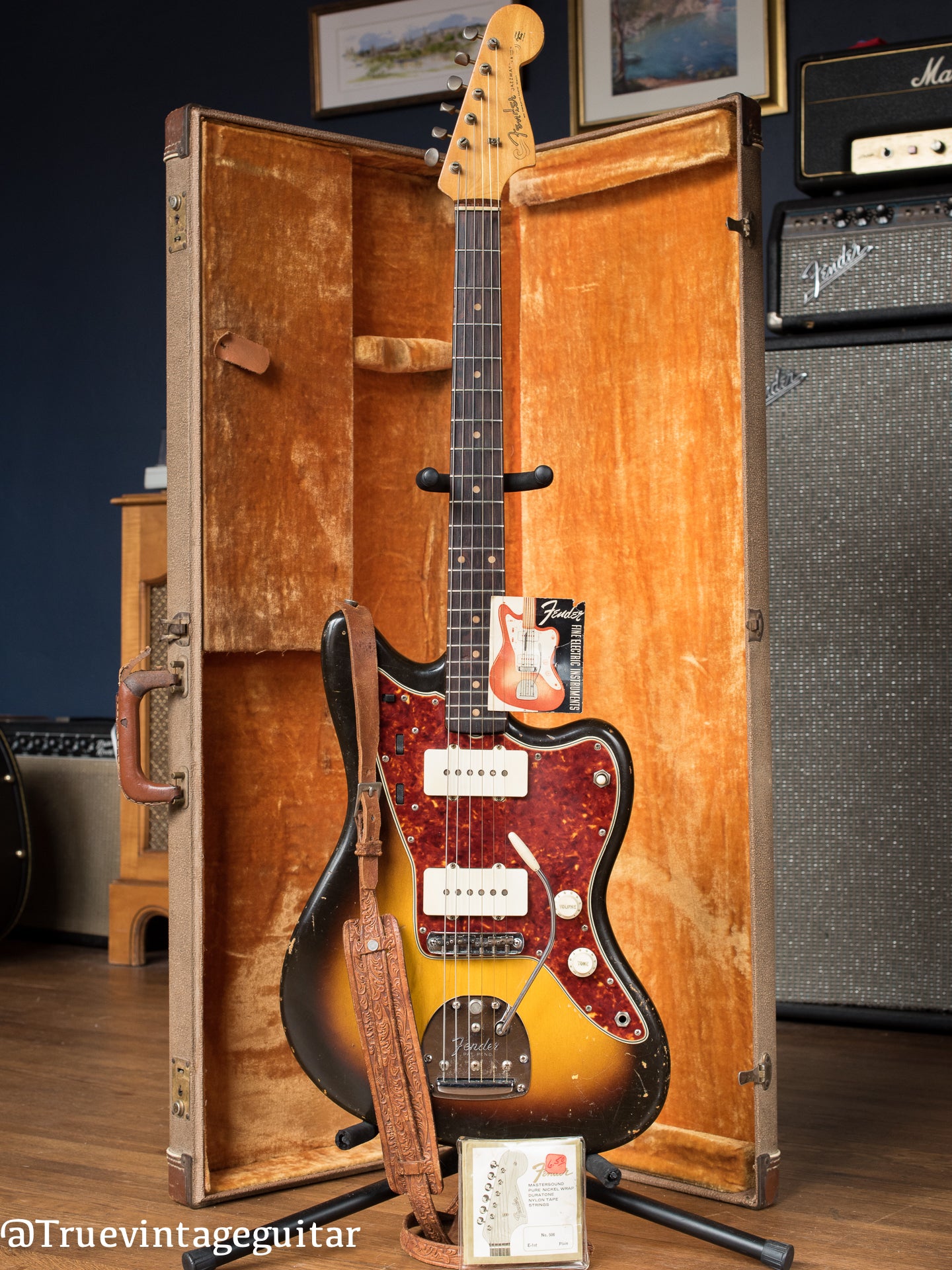ギター FWNDER FSR Traditional 1960 Jazzmaster Fender FSR Traditional '60s Jazzmaster Blue Flower – Chicago