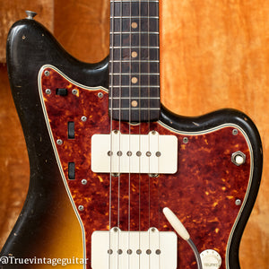 1960 Fender Jazzmaster Sunburst, clay dot inlays