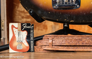 1960 Fender Jazzmaster Sunburst, original hang tag