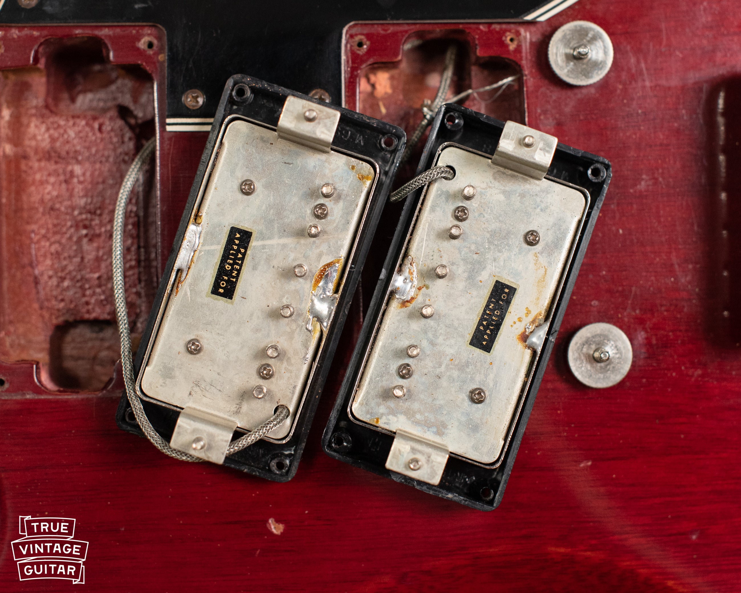 Gibson PAF Patent Applied For humbucker pickups