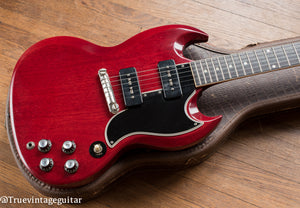 Vintage 1961 Gibson SG Special Cherry Red