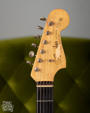 1962 Fender Jazzmaster slab fretboard