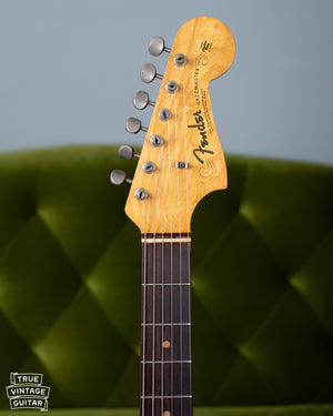 Fender Jazzmaster headstock 1963
