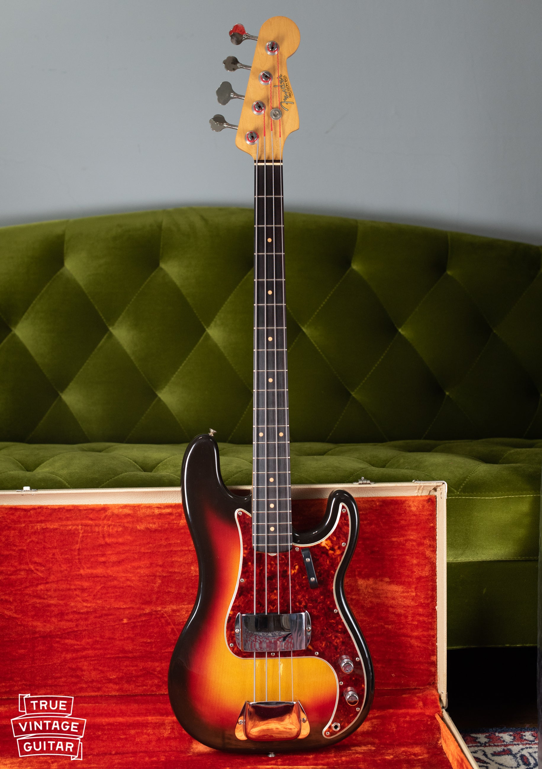 1963 Fender Precision Bass electric guitar