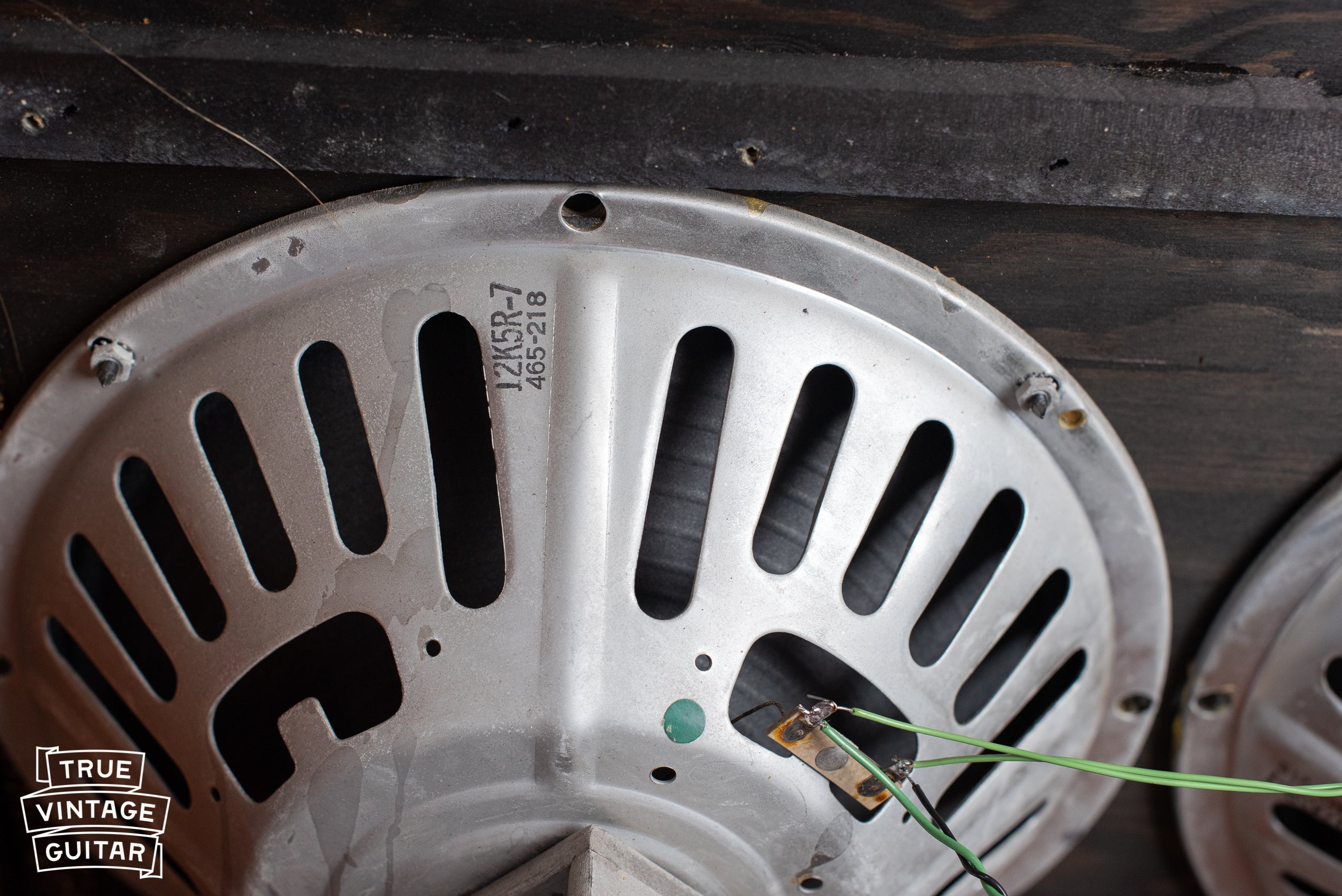 Oxford 12K5R-7 speaker, Vintage Magnatone Americana Custom 262B guitar amplifier