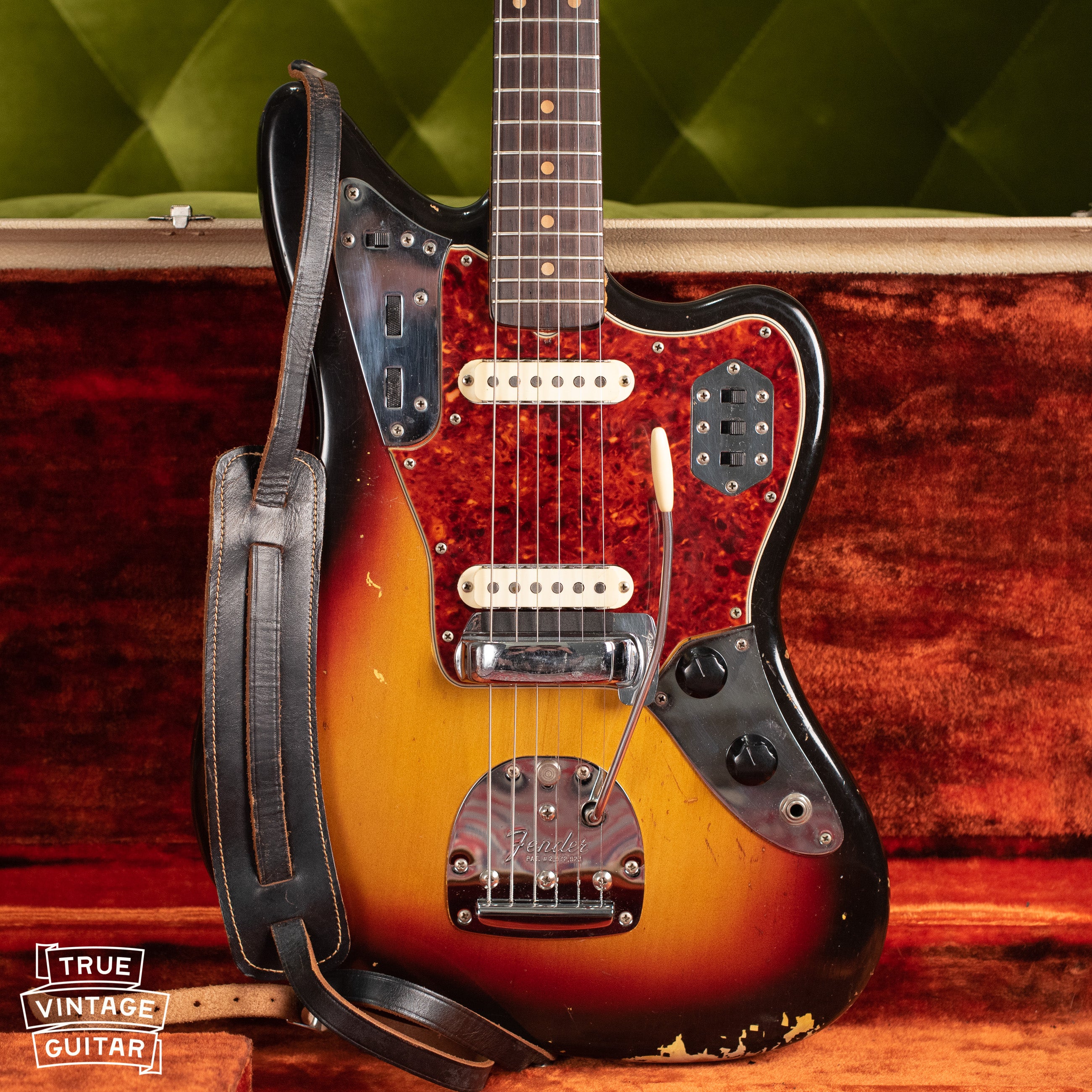 Vintage 1963 Fender Jaguar Sunburst