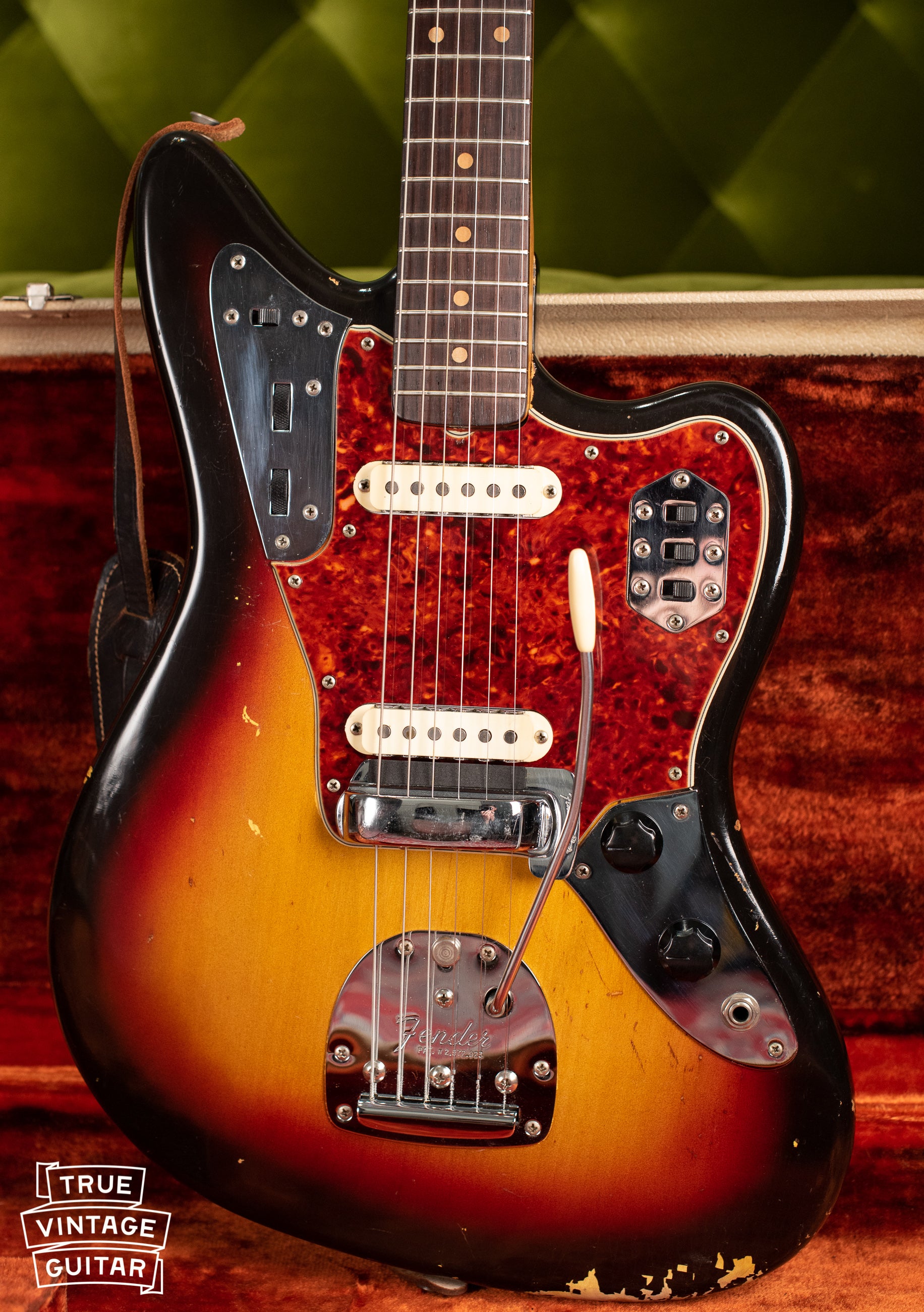 Vintage 1963 Fender Jaguar Sunburst