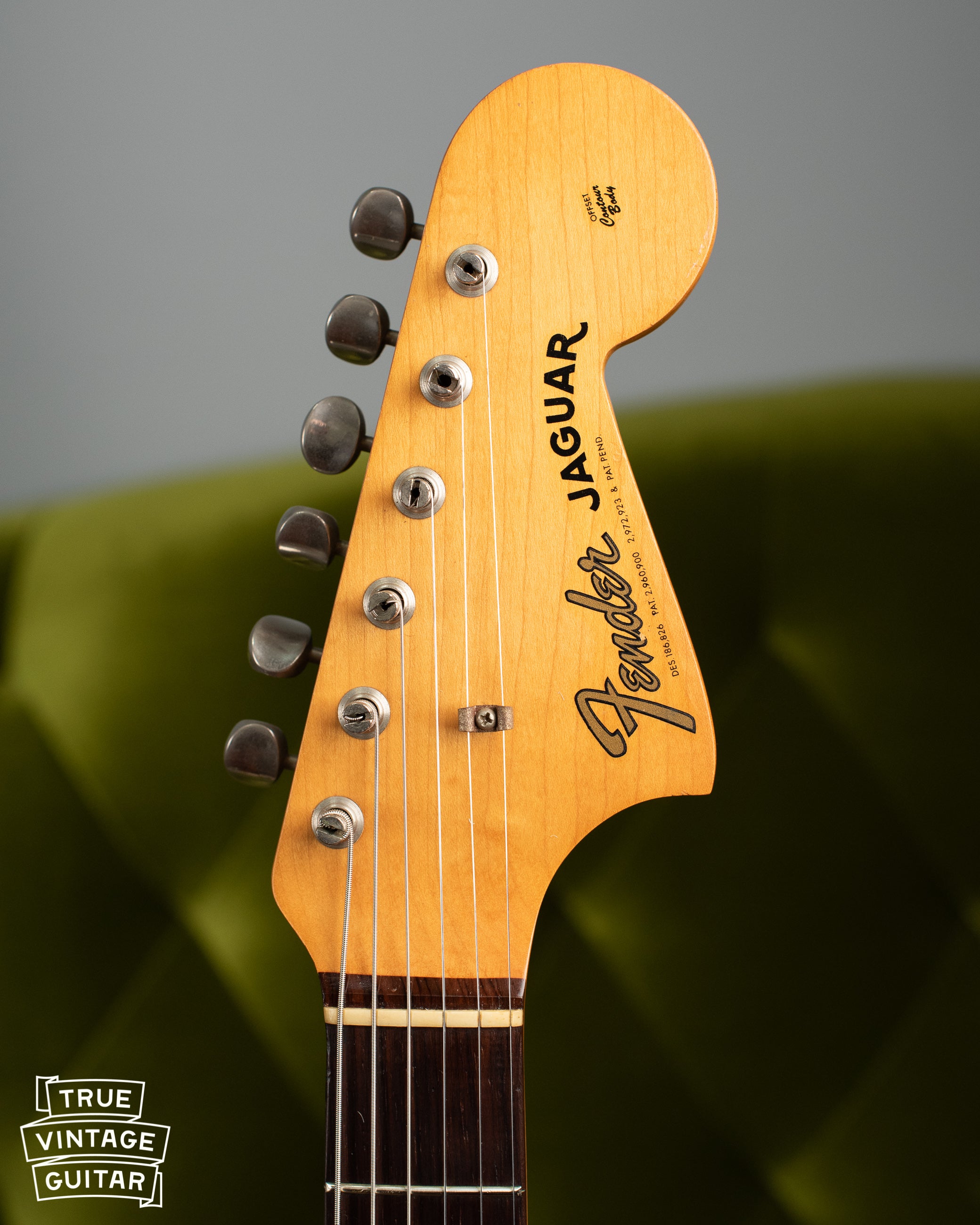 1963 Fender Jaguar Sunburst – True Vintage Guitar