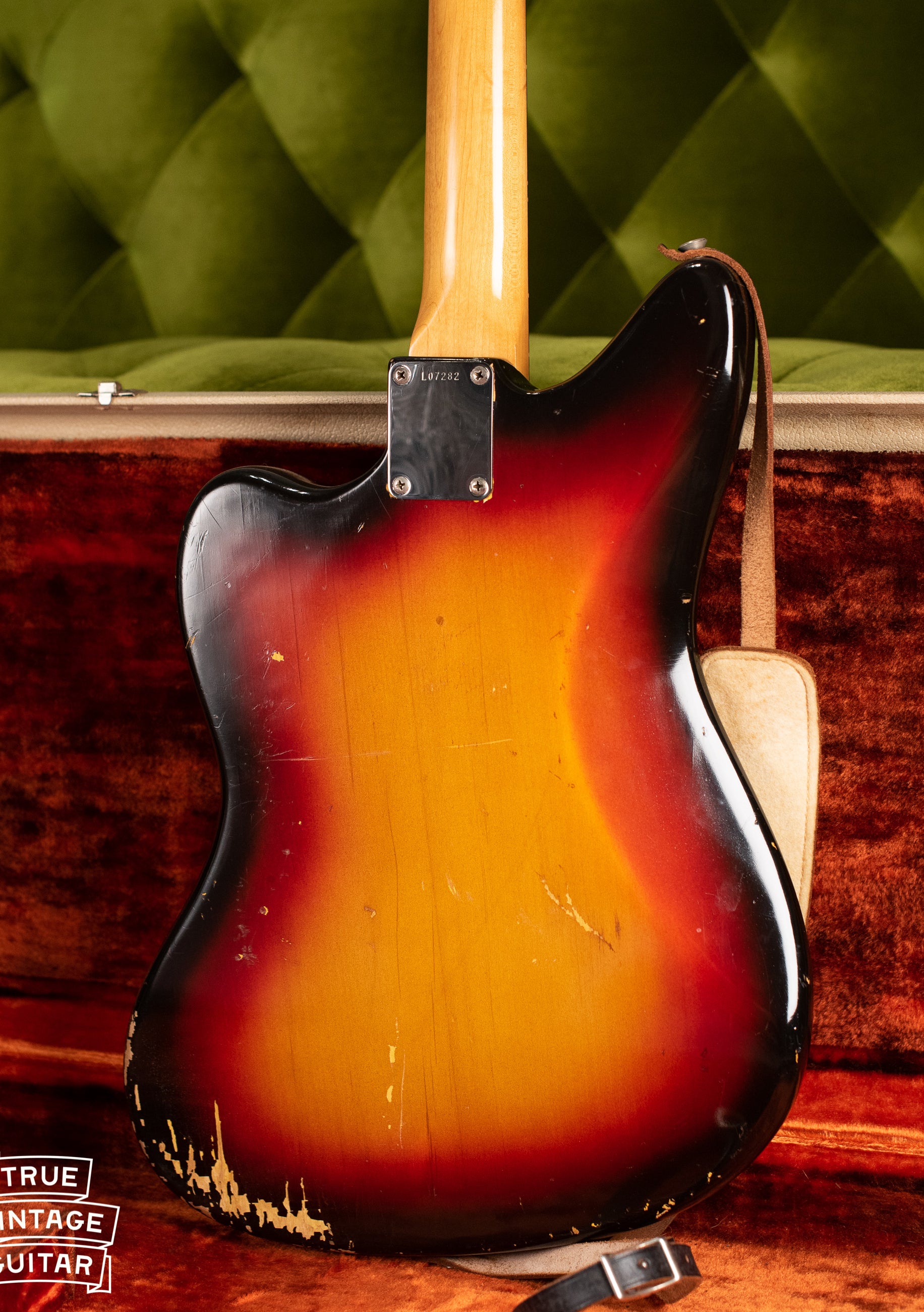 Vintage 1963 Fender Jaguar Sunburst guitar