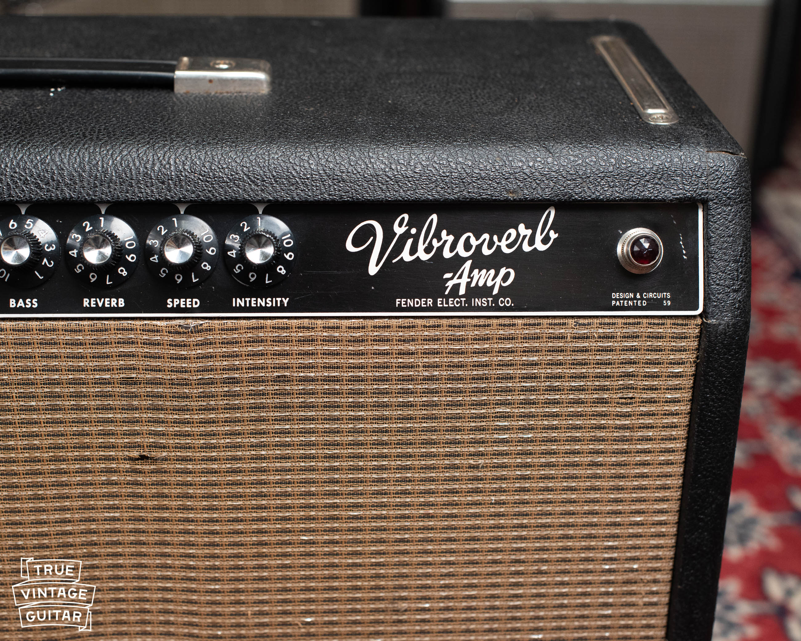 Vibroverb Fender guitar amp