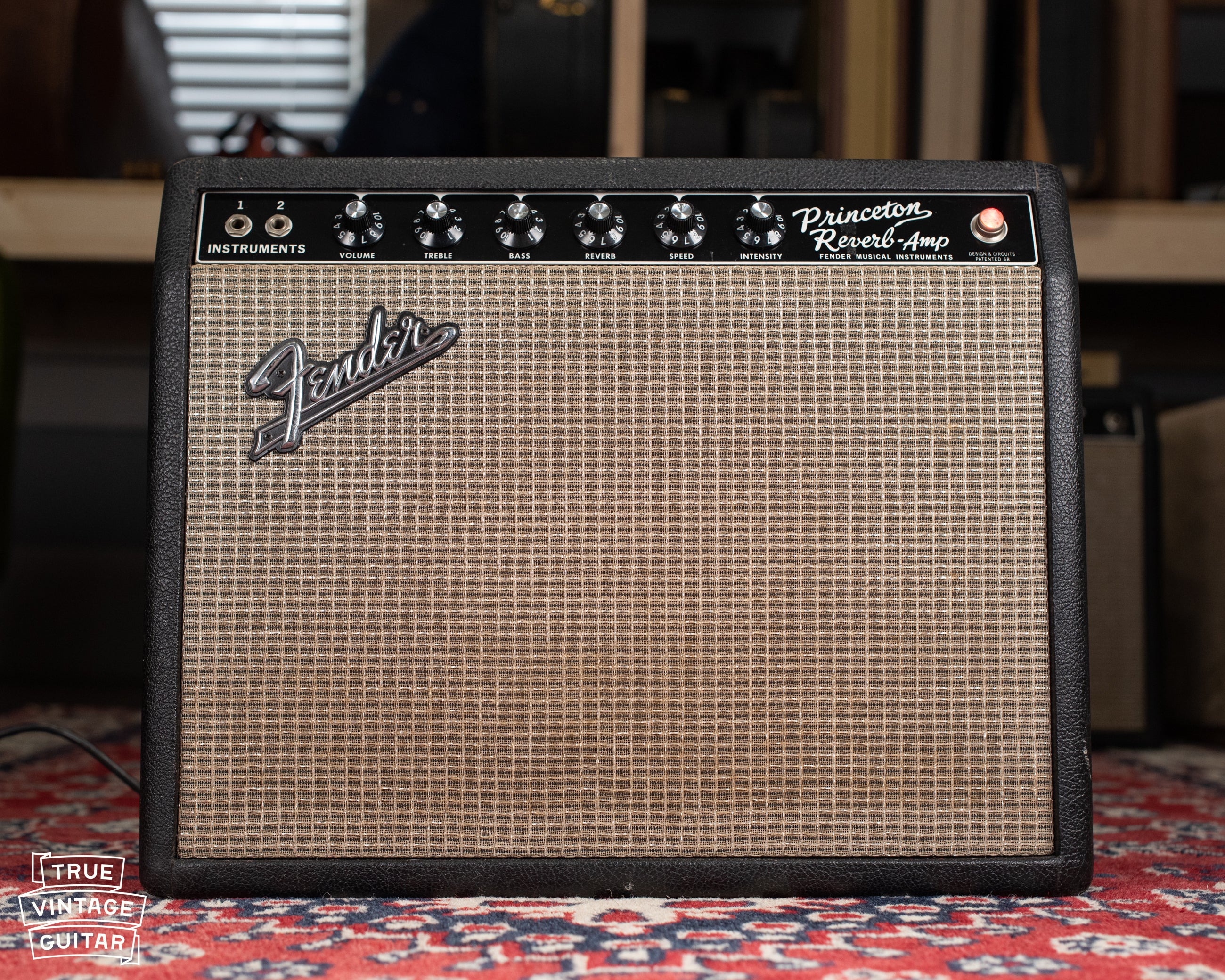 Vintage 1965 Fender Princeton Reverb amp