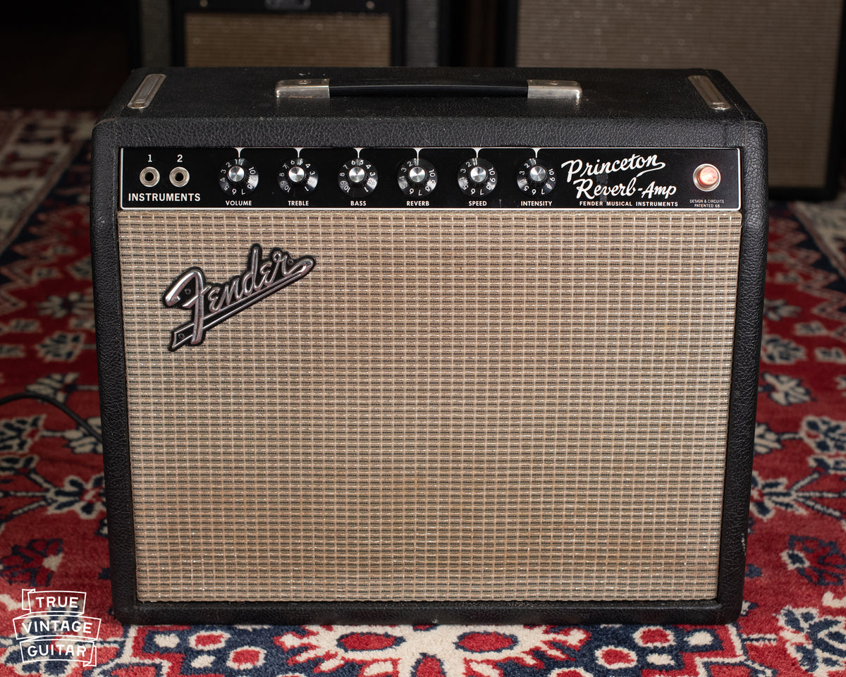 1965 Fender Princeton Reverb Amp – True Vintage Guitar