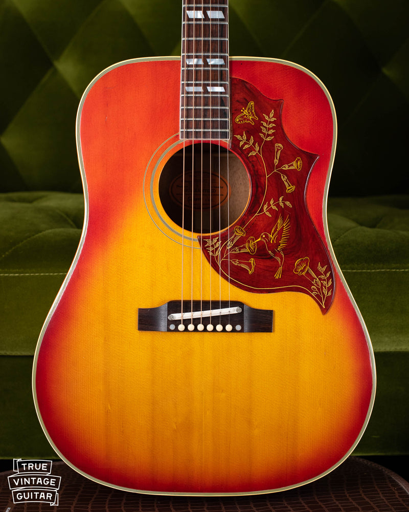 Vintage Gibson Hummingbird guitar 1960s