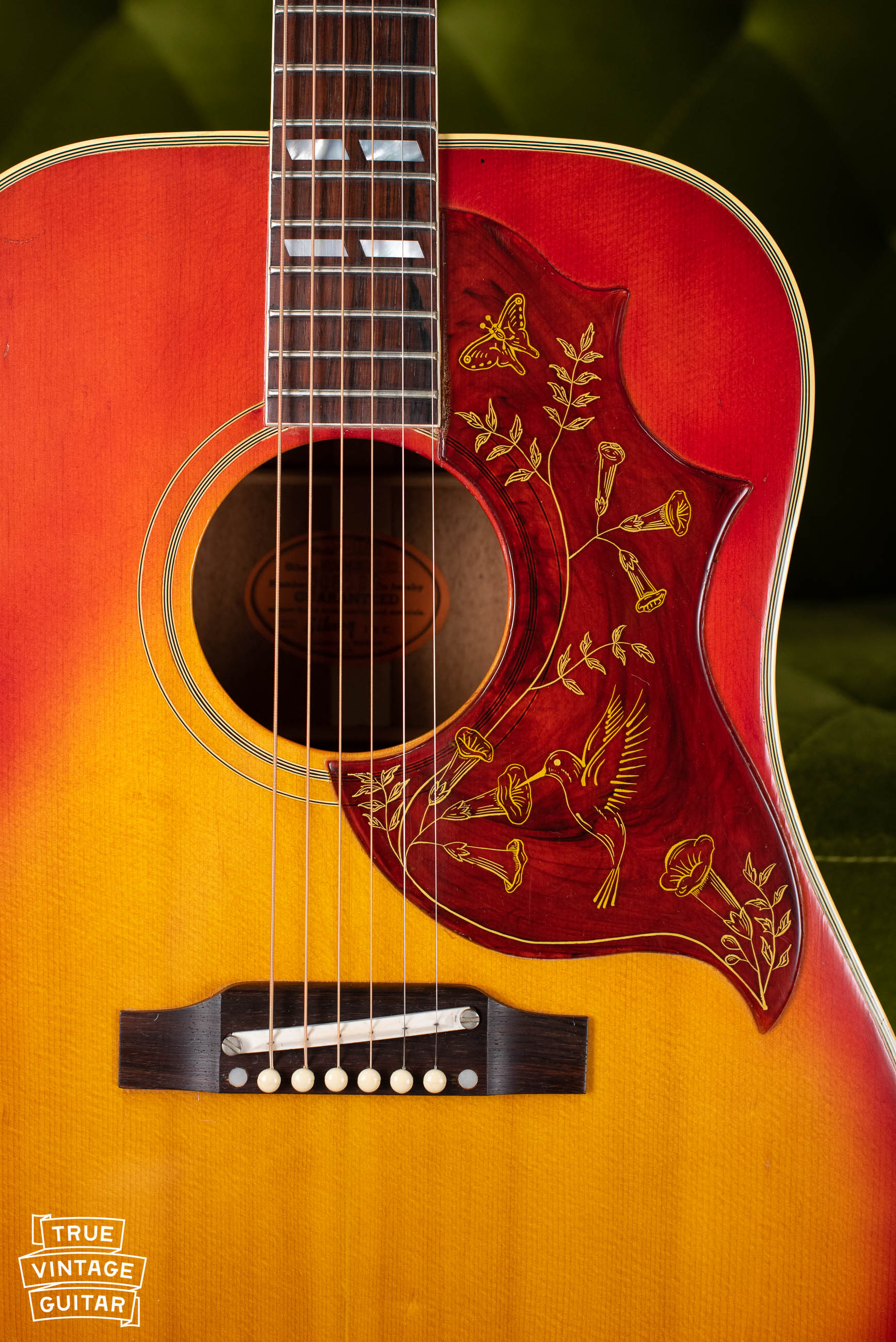 Gibson hummingbird true vintage hotsell