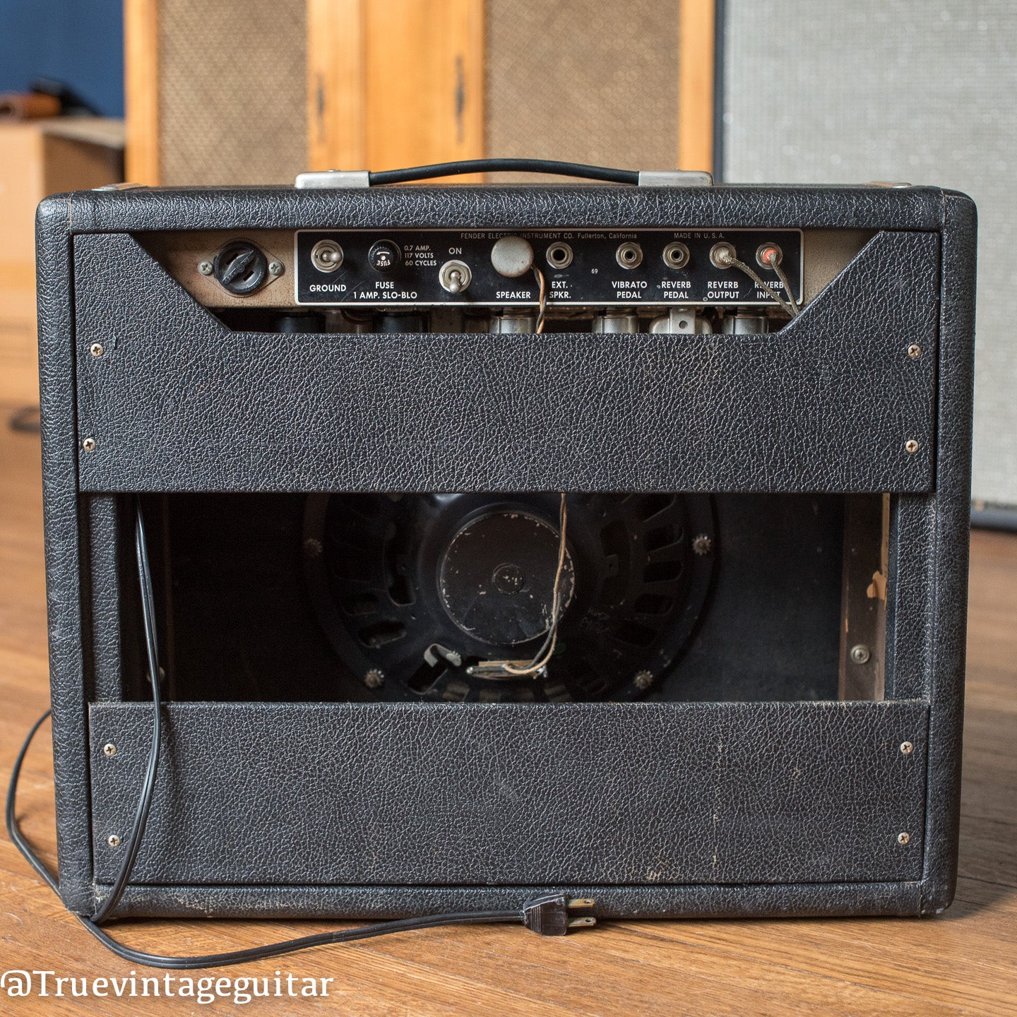 1965 Fender Princeton Reverb FEIC – True Vintage Guitar