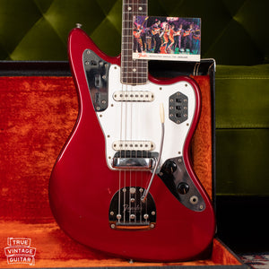 Vintage Fender Jaguar guitar Red