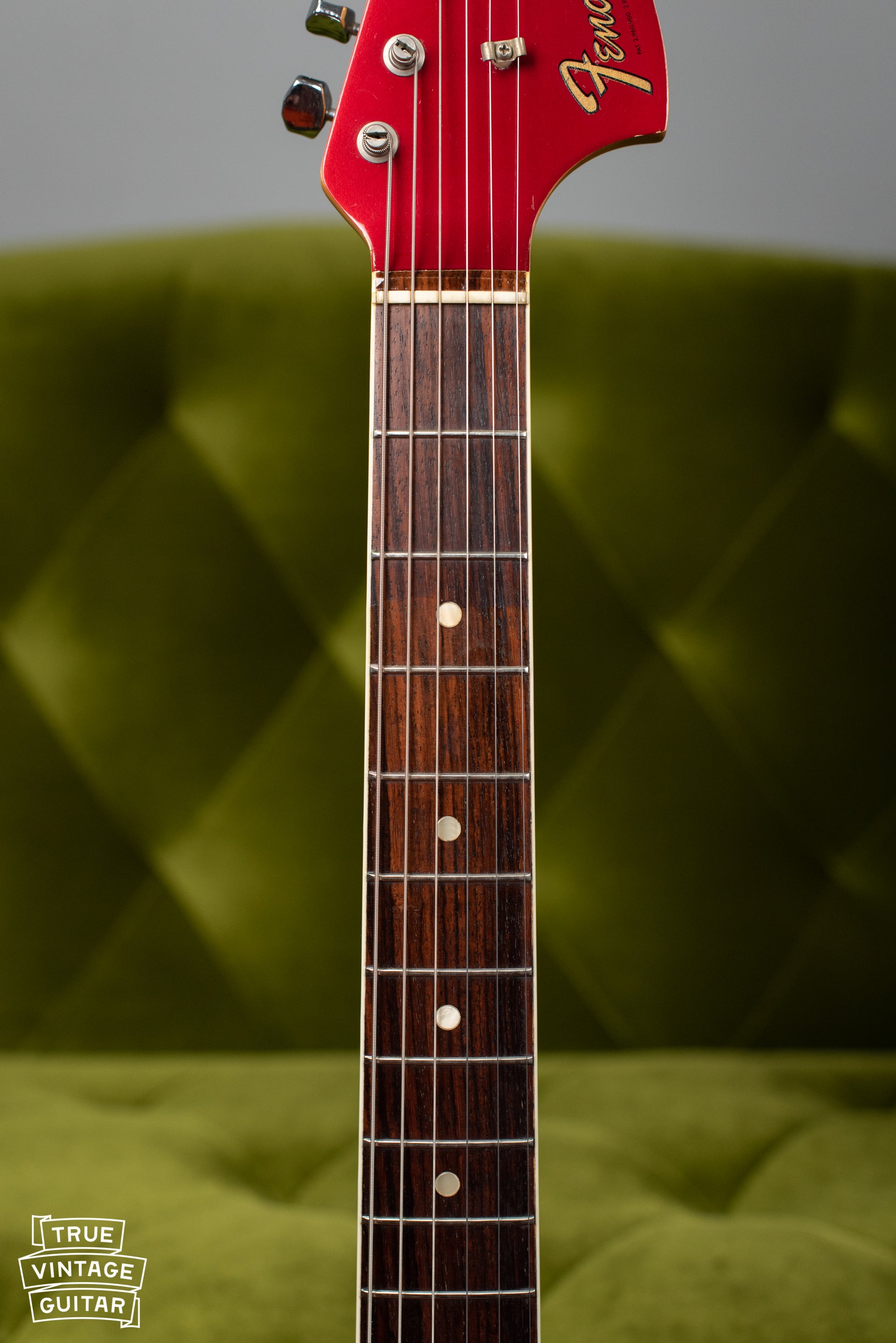 Dots and binding fretboard Fender Jaguar