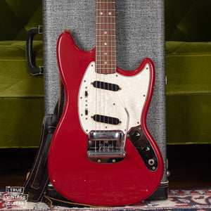 1966 Fender Mustang Guitar Red