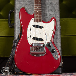 Vintage Fender Mustang Red