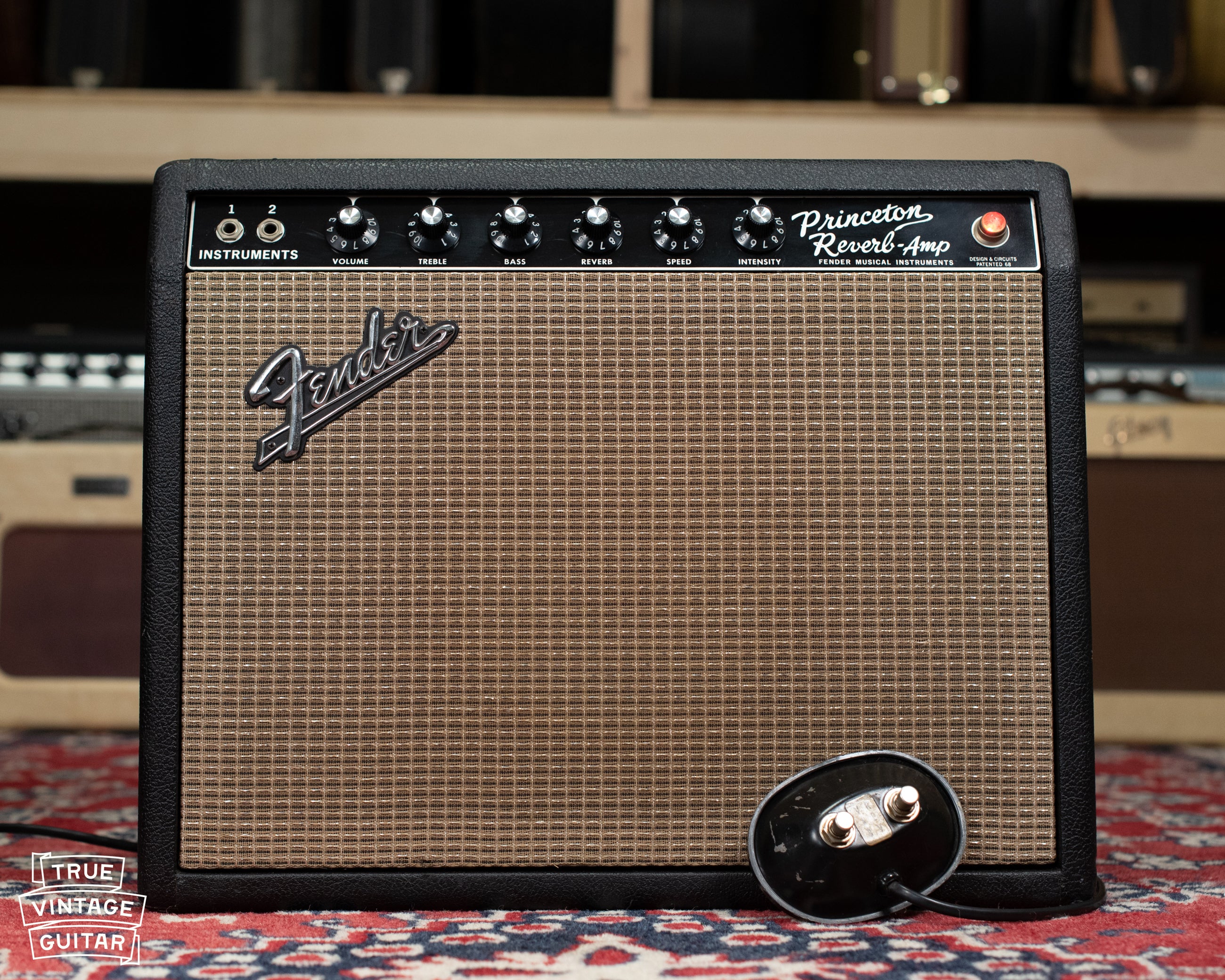 1966 Fender Princeton Reverb guitar amp