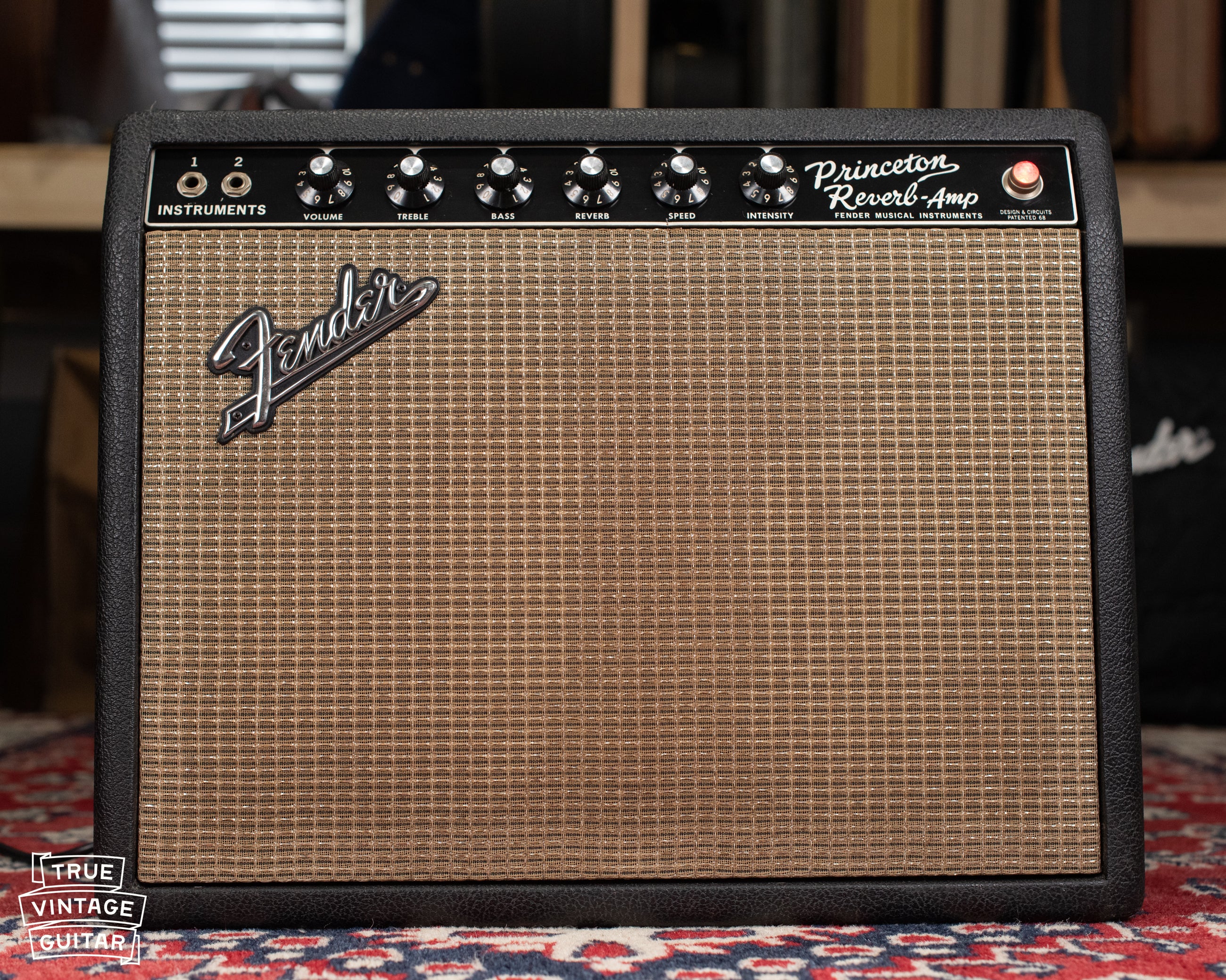 Vintage Fender guitar amp