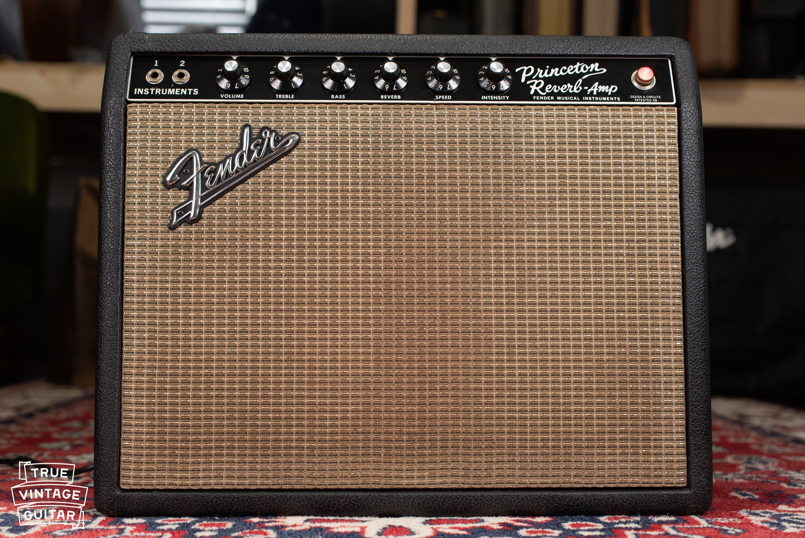 1960s Fender Princeton Reverb guitar amp