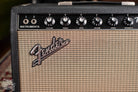 Raised metal Fender amp logo 1966