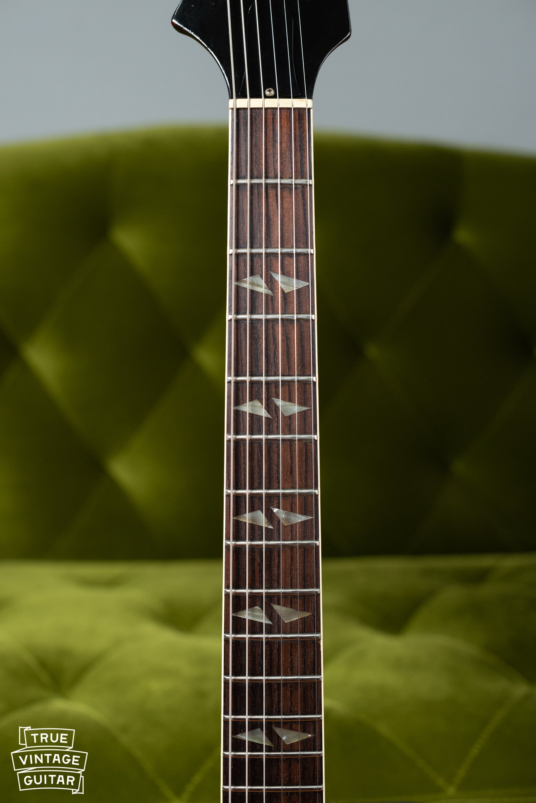 split diamond fretboard inlays