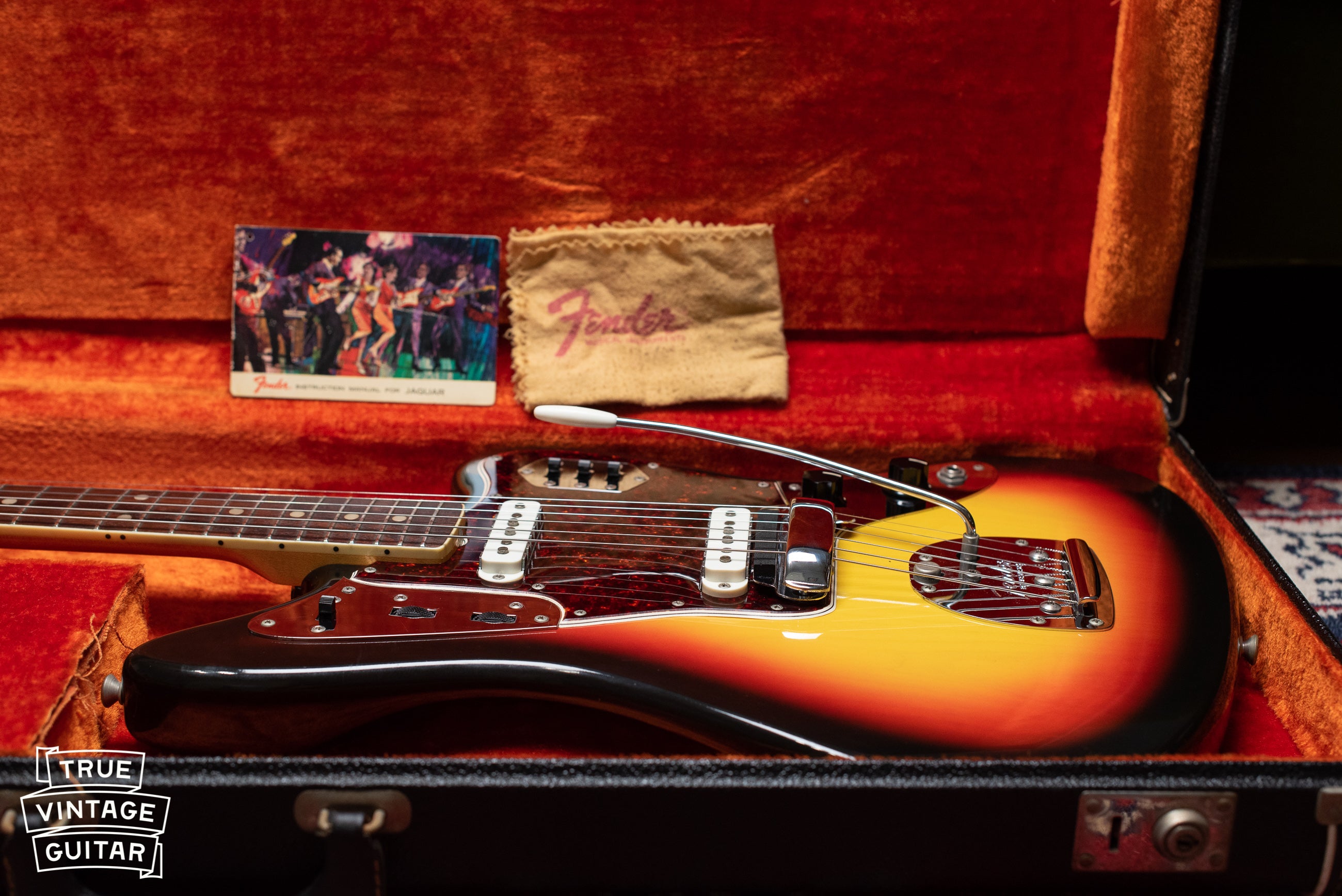 Vintage 1966 Fender Jaguar in original case