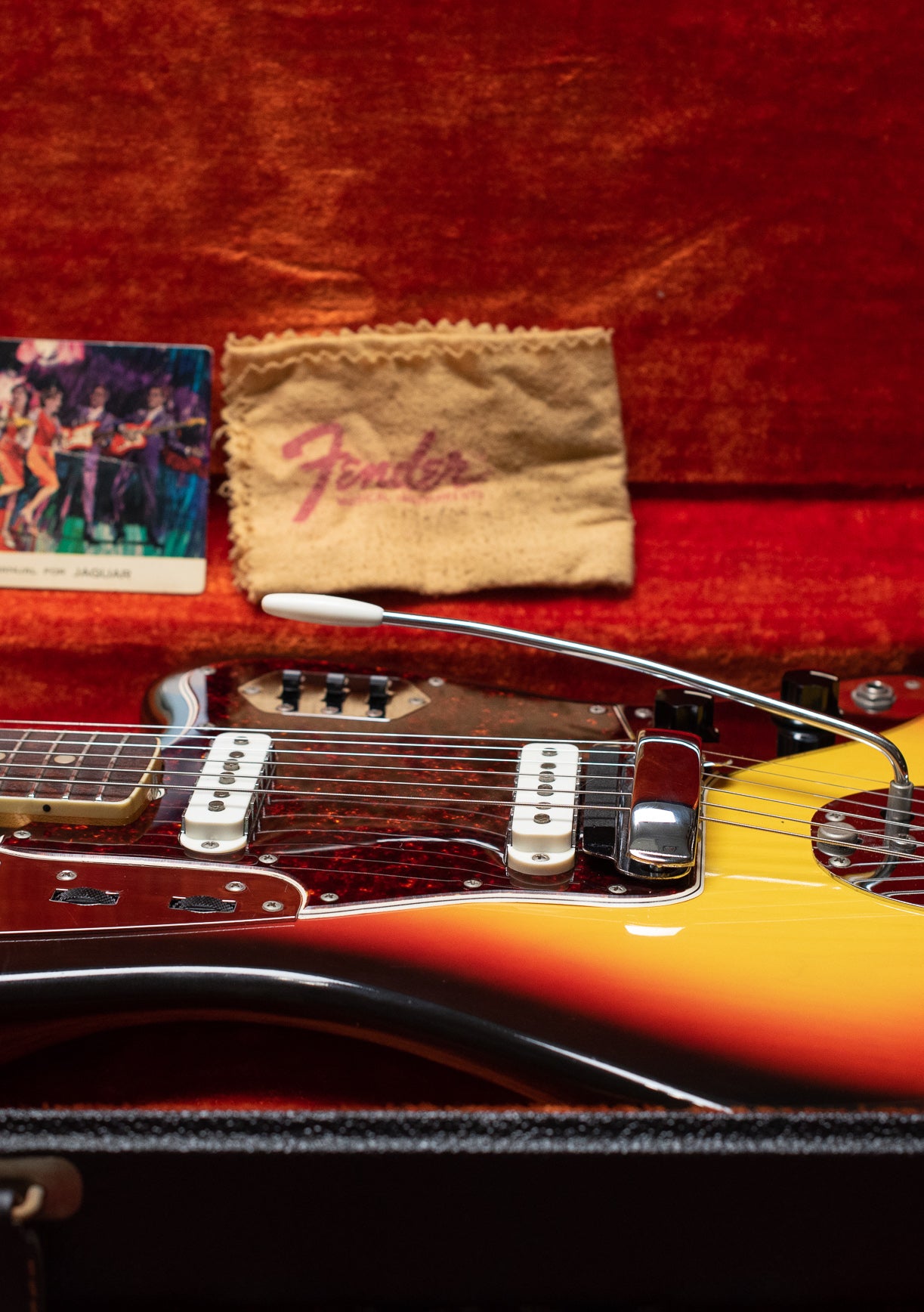 Vintage 1966 Fender Jaguar in original case