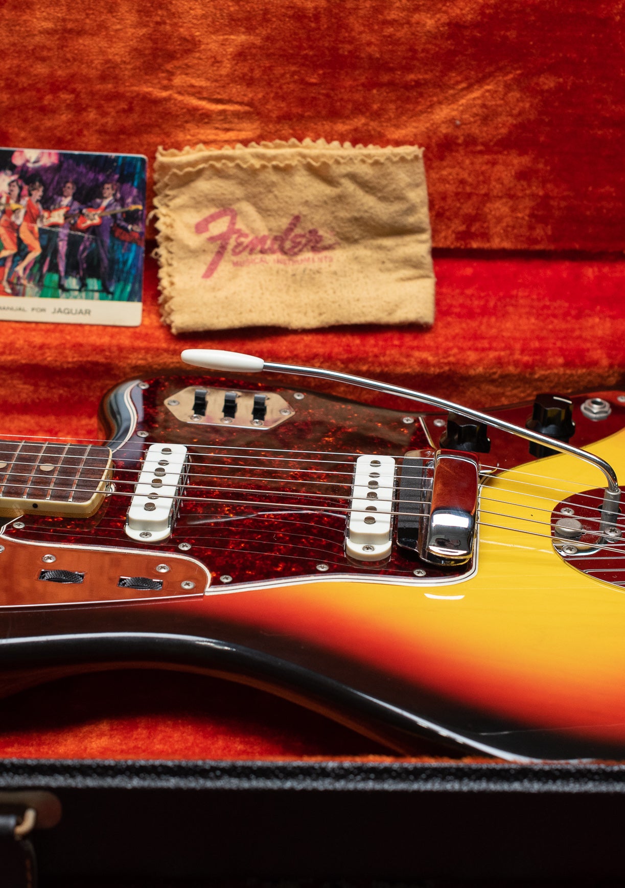 Vintage 1966 Fender Jaguar in original case