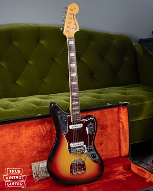 1966 Fender Jaguar Sunburst with tag