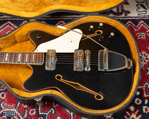 Vintage Fender Coronado II custom color black