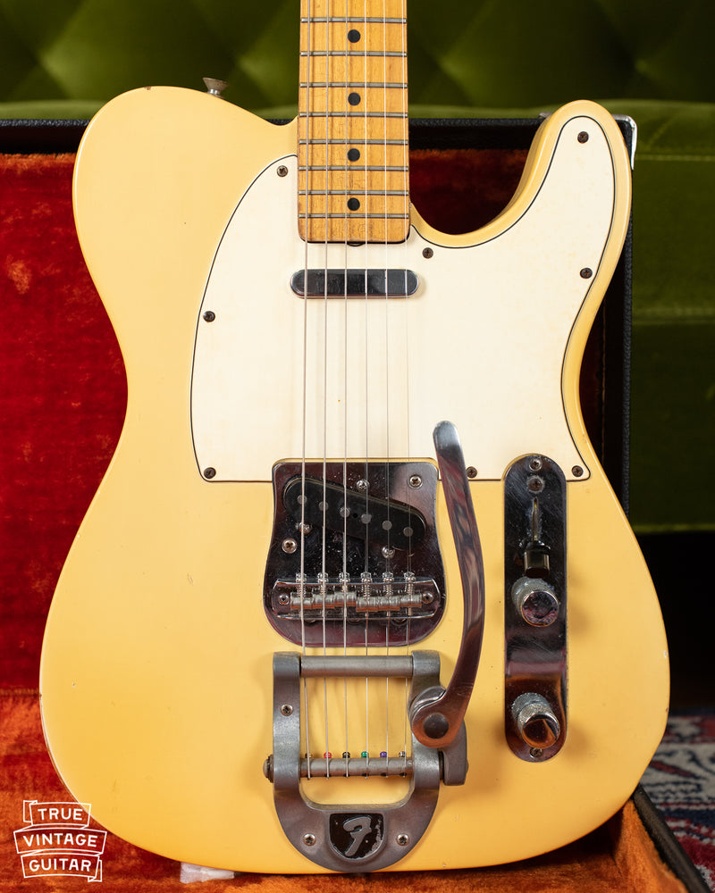1967 Fender Telecaster, Maple cap, Blond, Bigsby