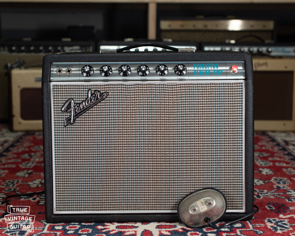 1968 Fender Princeton Reverb Amp – True Vintage Guitar