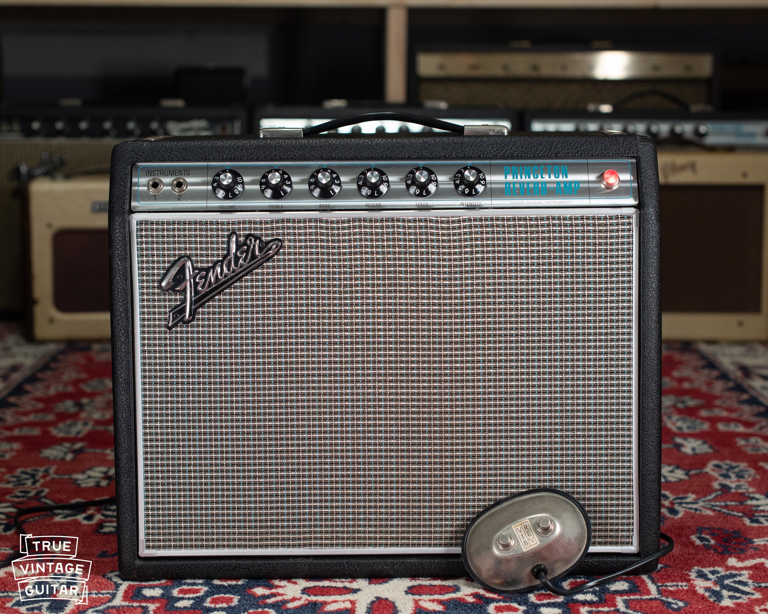 1968 Fender Princeton Reverb Amp drip edge