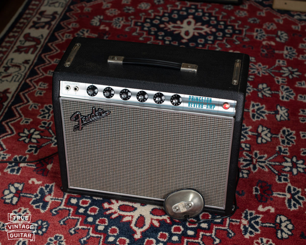 1968 Fender Princeton Reverb Amp – True Vintage Guitar