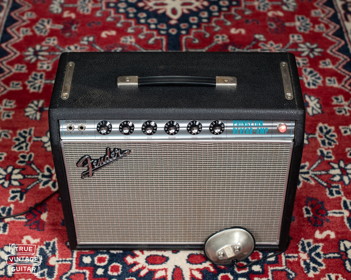 1968 Fender Princeton Reverb Amp – True Vintage Guitar