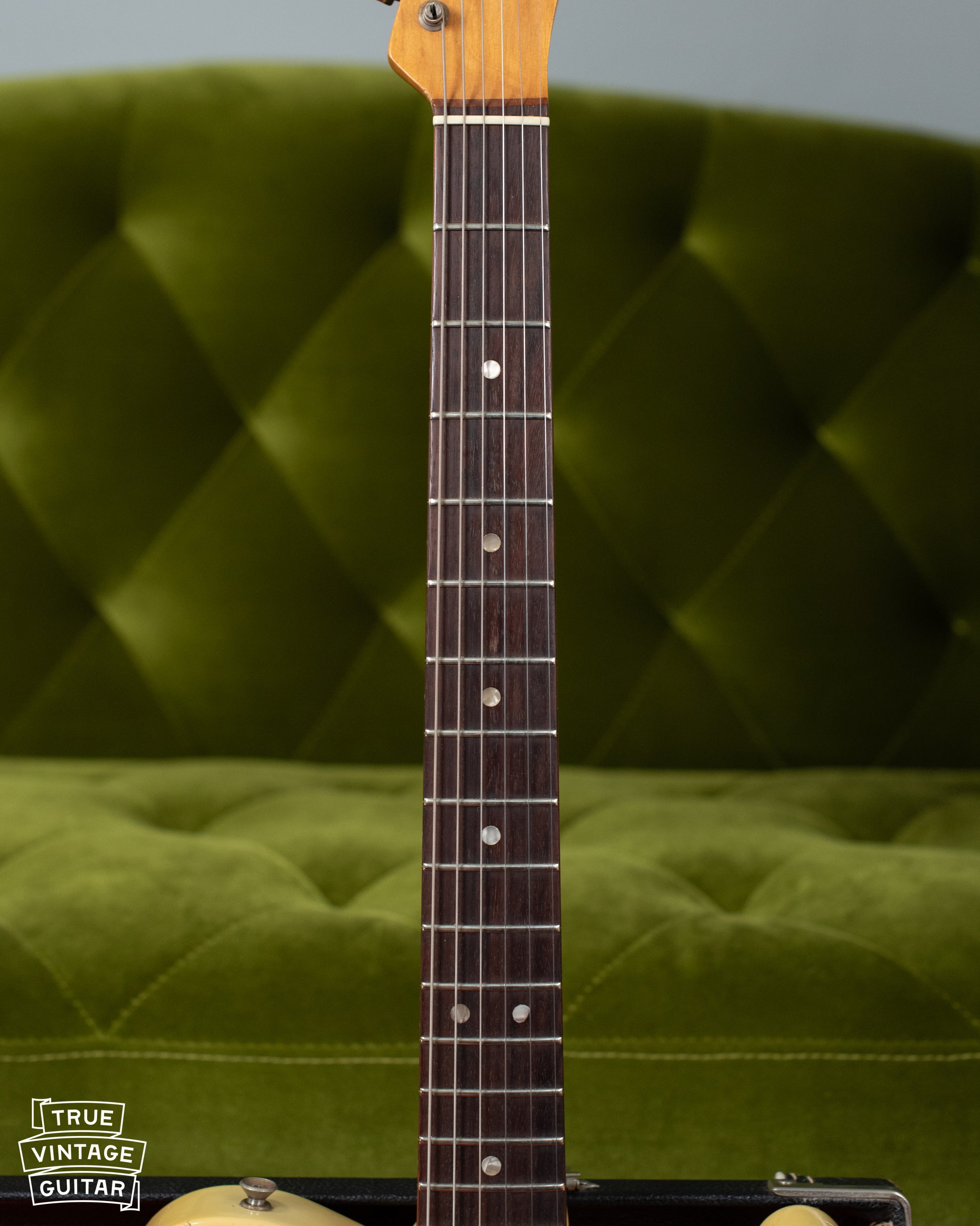 Rosewood fretboard