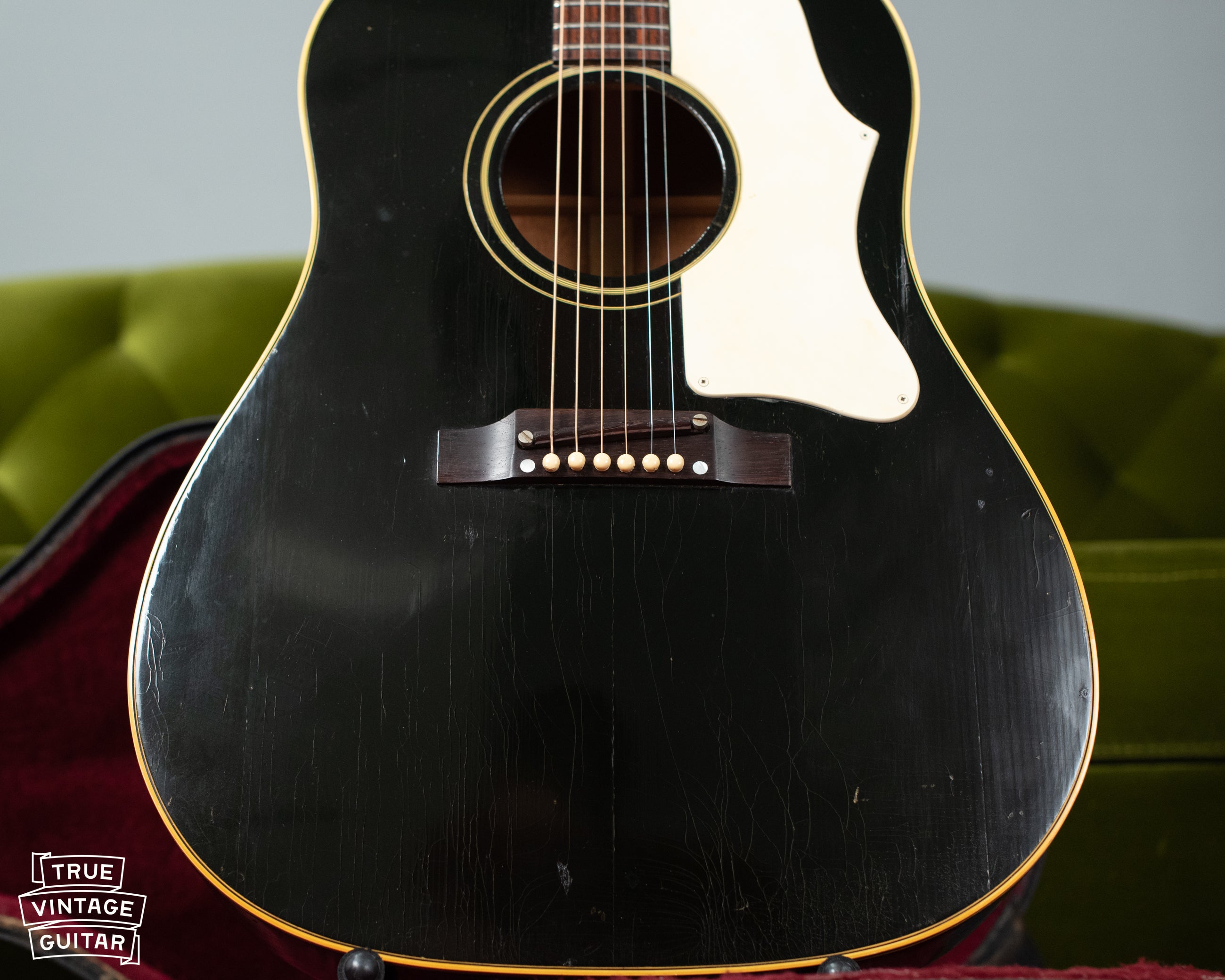 Gibson custom color Black finish