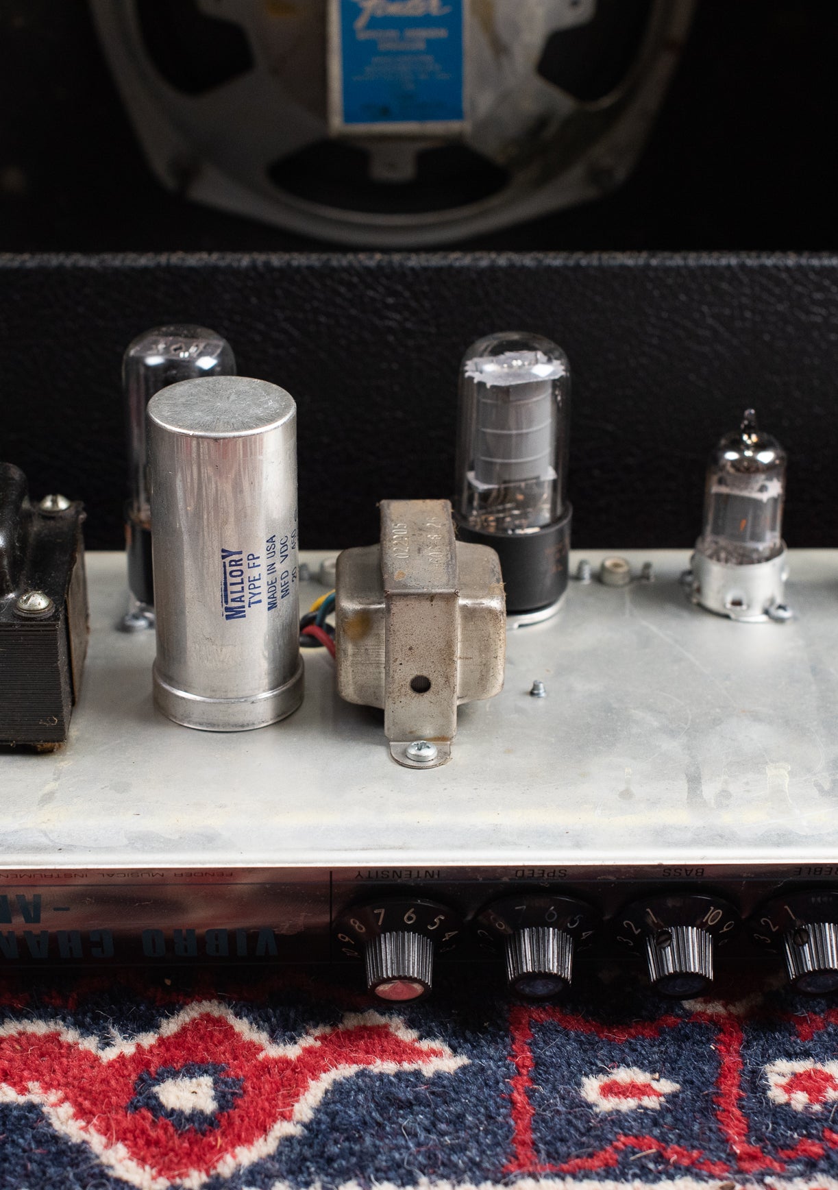 Output transformer, power transformer, 1969 Fender Vibro Champ Amp guitar amplifier